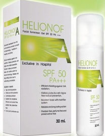 HELIONOF Z Facial Sunscreen Cream SPF50+ PA++ 30ml.